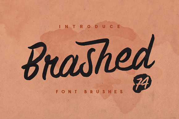 Brashed Typeface preview 7