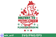 Halfway to Holiday Christmas SVG PNG, a Graphic by mh_arif (Thumbnail 2 of 3)