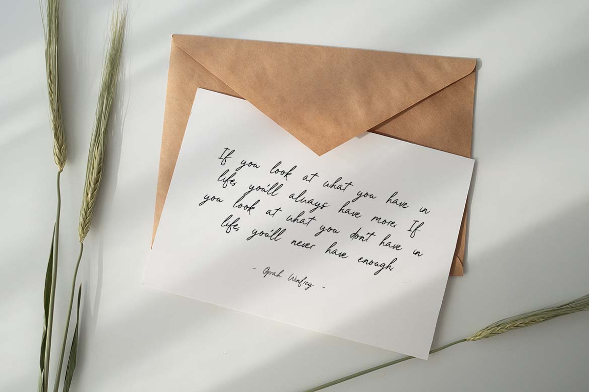 Sweet Romantic Roses Handwritten, a Handwritten Font by UICreative (Photo 4 of 13)