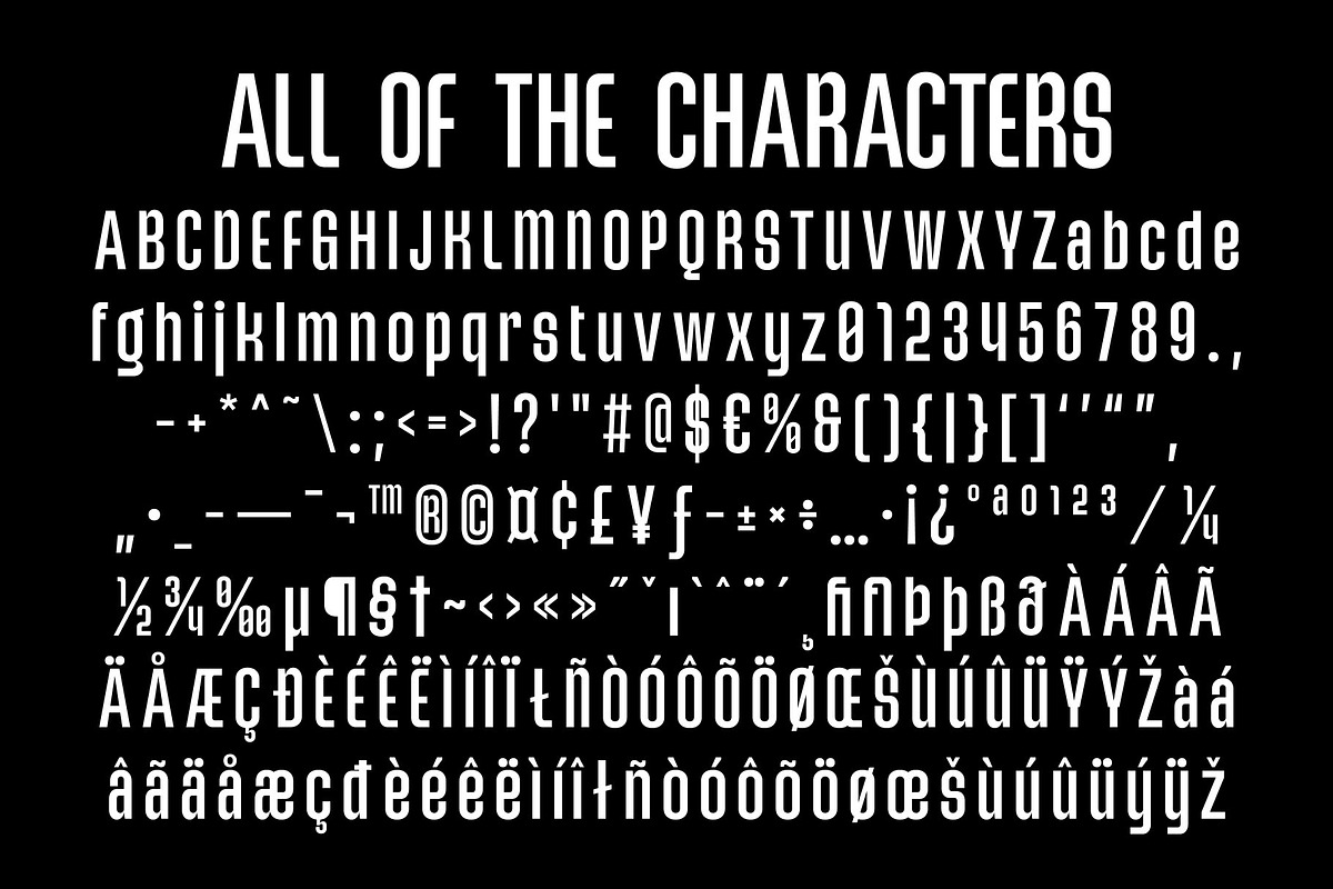 CS Geraint – Condensed Font, a Sans Serif Font by Craft Supply Co. (Photo 8 of 8)
