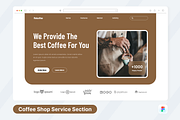 Melcoffee - Coffee Shop Hero Header, a Templates & Theme by SquidPixey (Thumbnail 1 of 3)