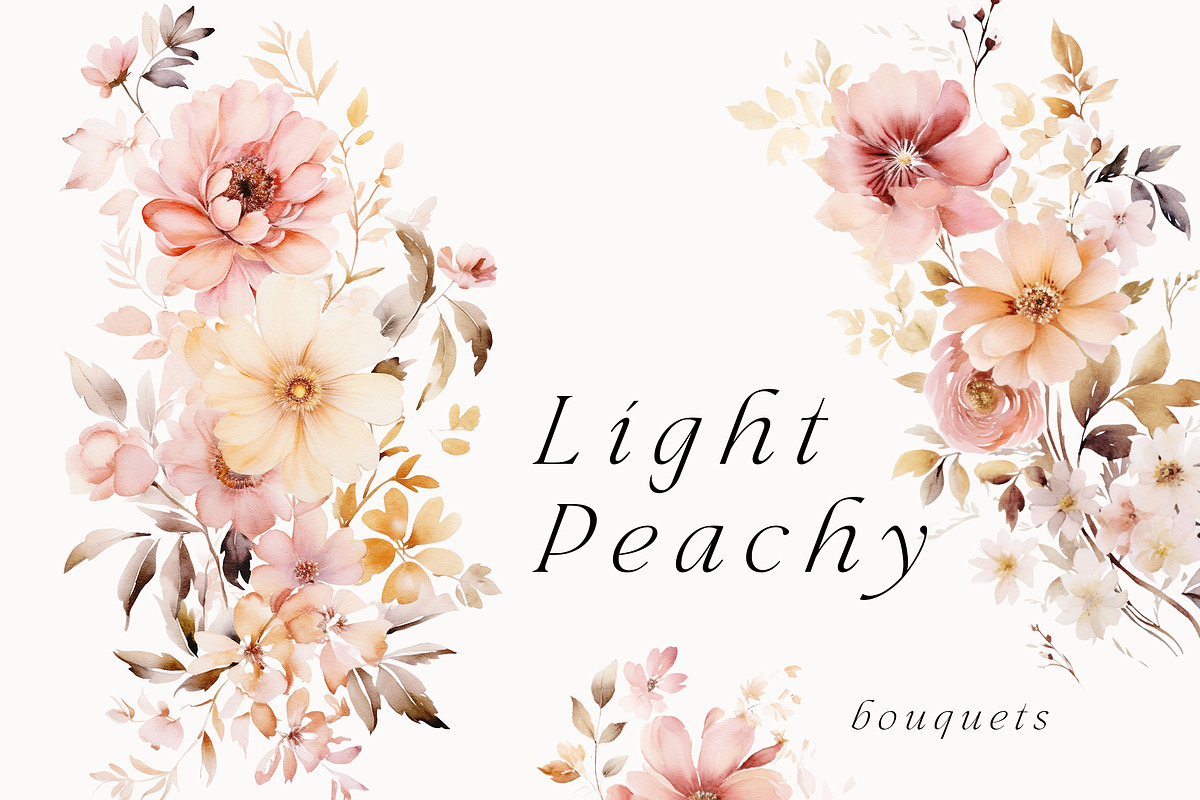 Watercolor Floral Bundle (45 in 1), a Decorative Illustration by Lana Elanor (Photo 140 of 180)