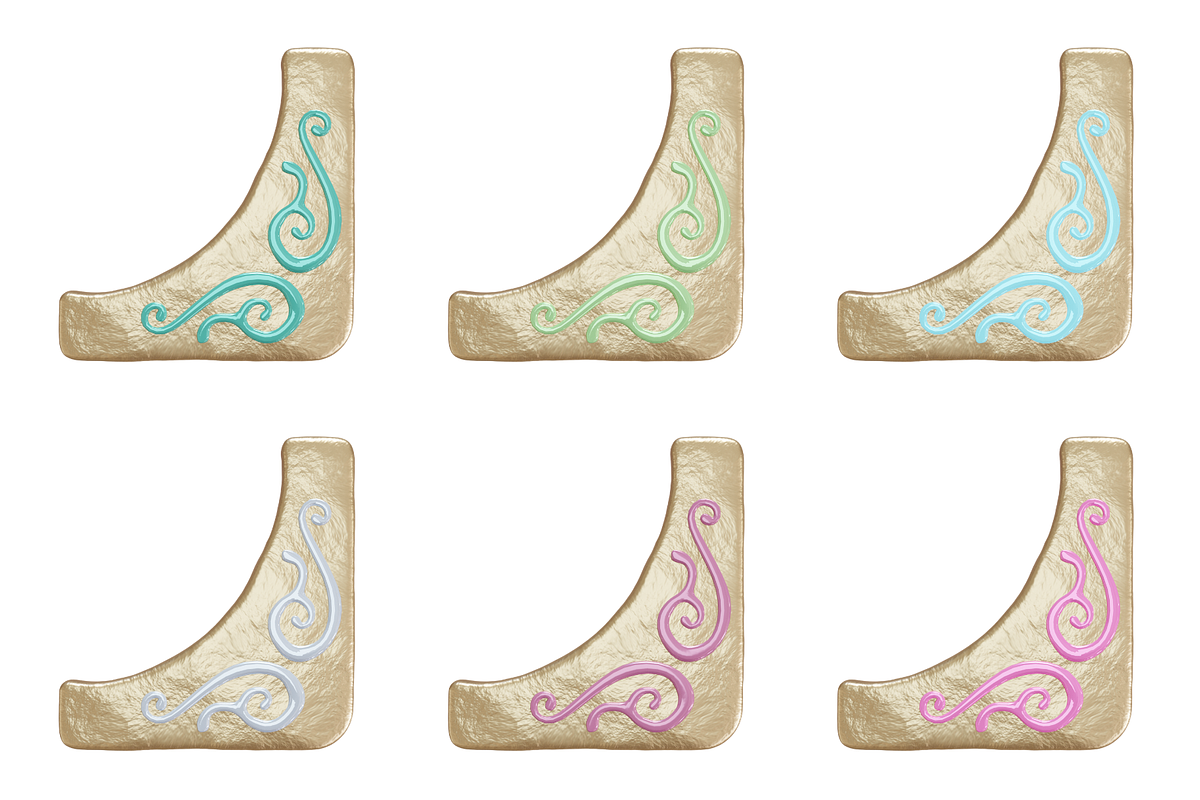 Celtic Gold Book Corner Clipart, an Object Graphic by 3PointsCreative (Photo 3 of 6)