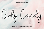 Girly Candy, a Handwritten Font by FreshTypeINK (Thumbnail 1 of 8)