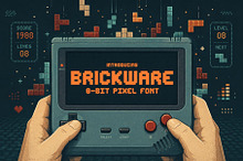 Brickware - Thick Pixel Font