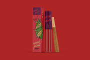 Weed Joint Pre-Roll Packaging Mockup, a Product Mockup by easymock 2 (Thumbnail 9 of 10)