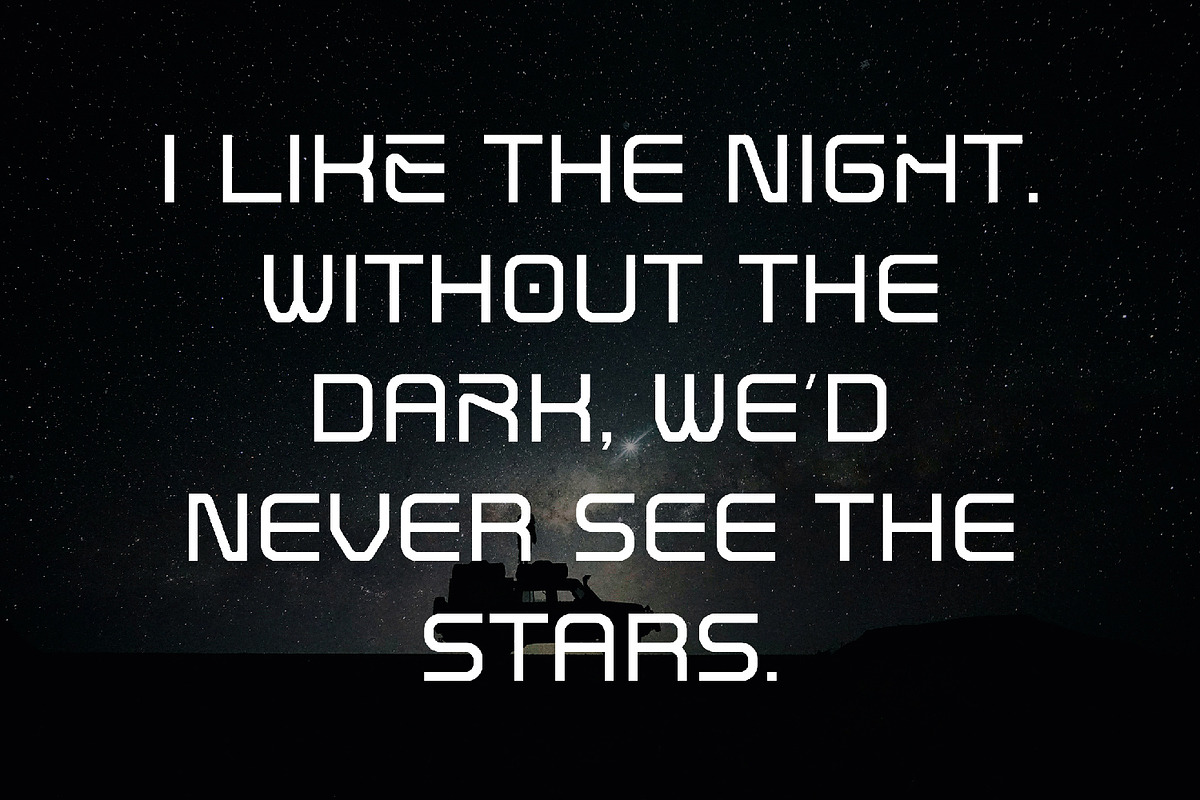 Quantine - Futuristic Font, a Script Font by AQR Studio (Photo 2 of 8)