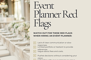 EVENT PLANNER INSTAGRAM POSTS, a Social Media Template by Daring Digies (Thumbnail 10 of 10)