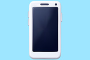 3D blank smartphone icon, an Object Illustration by Abscent (Thumbnail 2 of 3)