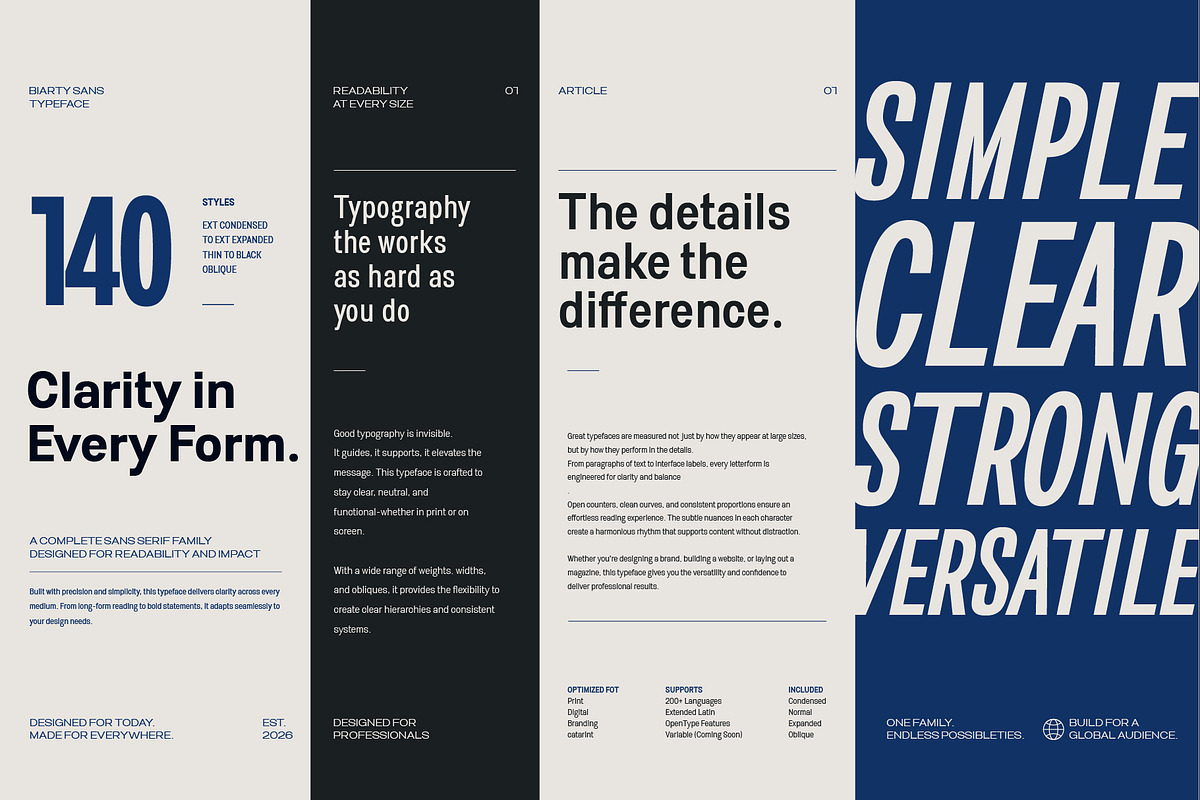 Biarty Sans — Grotesque Typeface, a Sans Serif Font by Nollev (Photo 5 of 10)