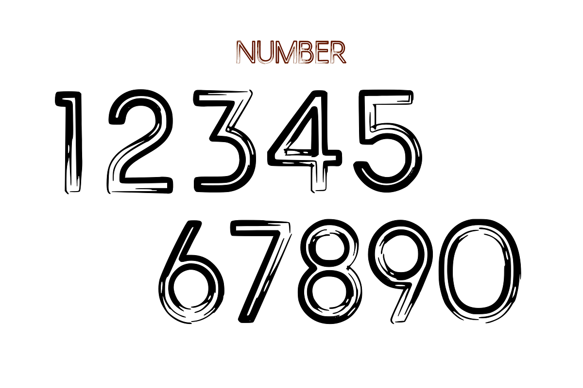 Smile of John - Horror Font Types, a Font by KiddoGlyphs Studio (Photo 3 of 4)