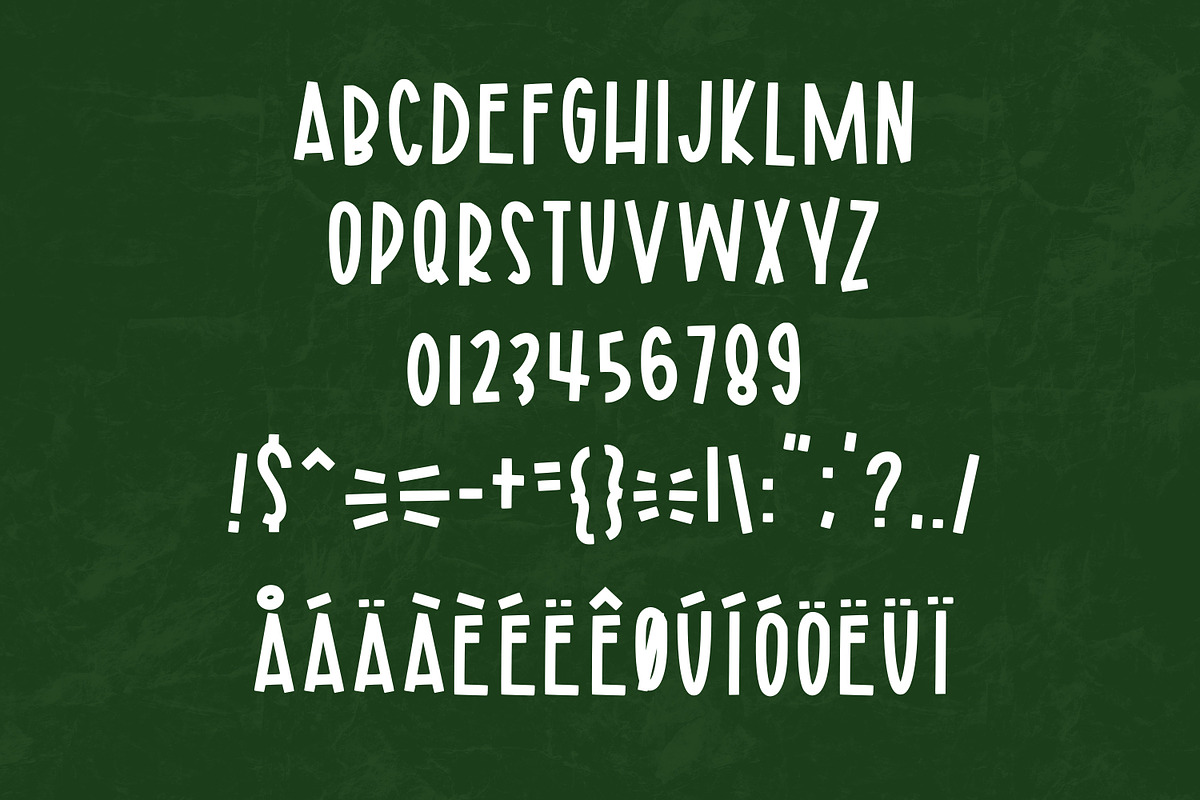 Evergreen Berries, a Sans Serif Font by Kitaleigh (Photo 2 of 3)