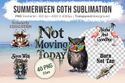 Summerween Goth Sublimation, a Seasonal Illustration by Artnoy (Thumbnail 1 of 18)
