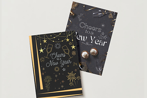 Elegant New Year Card Collection