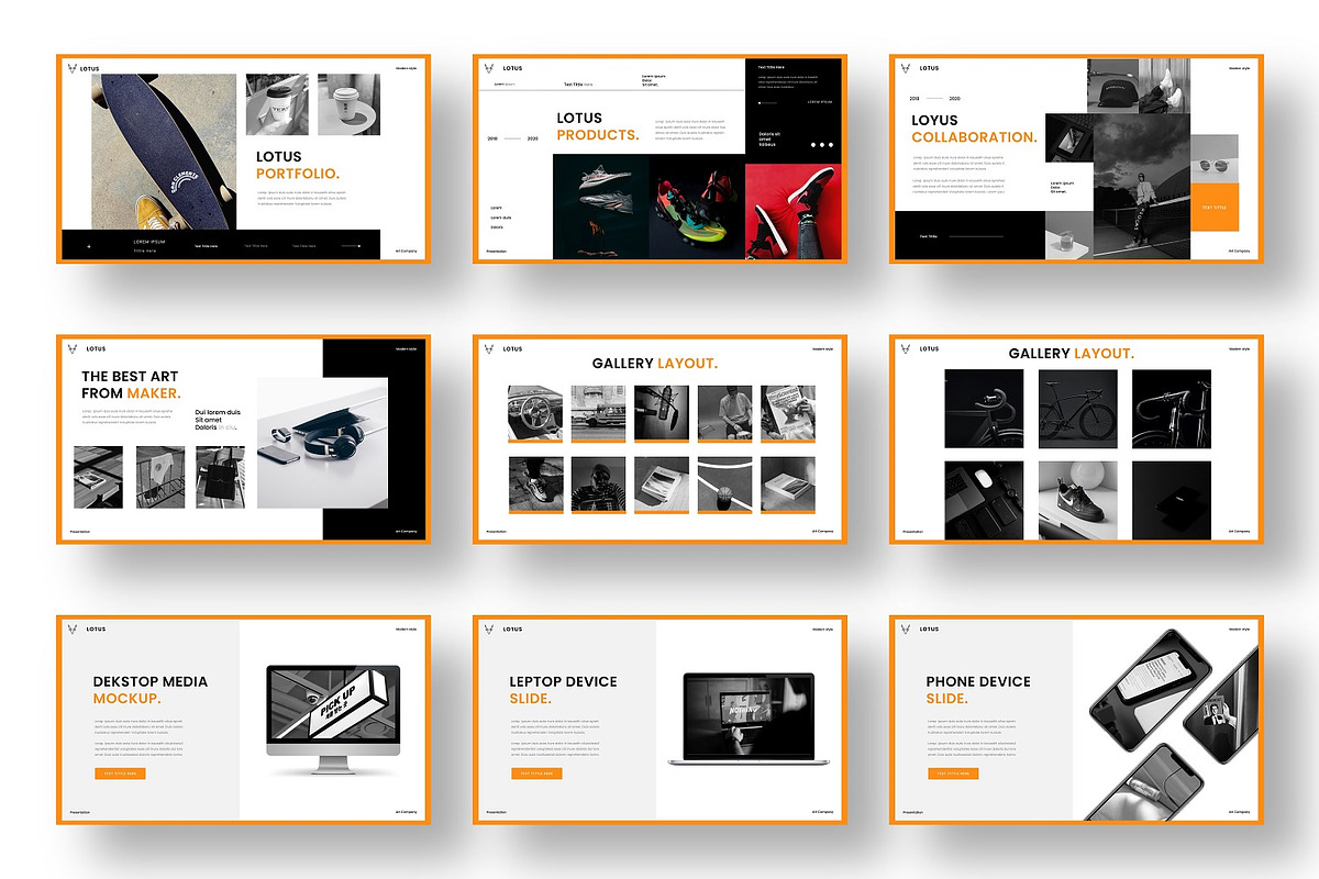 Lotus - Business Google Slide, a Presentation Template by Dens Creative Studio (Photo 4 of 6)