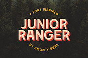 Junior Ranger, a Sans Serif Font by Deadbolt Design Lab (Thumbnail 1 of 5)