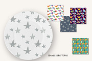 Funny dog faces patterns, an Animal Illustration by YarovaArt (Thumbnail 5 of 10)