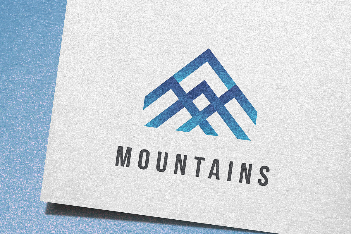 Mountains Logo, a Branding & Logo Template by IKarGraphics (Photo 1 of 3)