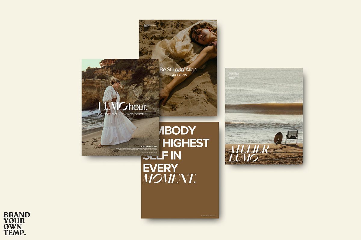 Yoga, Meditation, Spiritual Canva, a Templates & Theme by BYOTstudios (Photo 4 of 10)