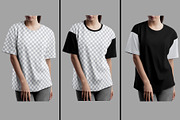 5 Mockups Woman Oversize T-Shirt, a Shirt Mockup by Grow Design Craft Studio (Thumbnail 5 of 8)