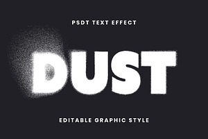 Dust Spray Particle Text Effect, a Templates & Theme by studiogstock