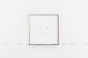 Mockup Frame Customizable 1x1 Ratio