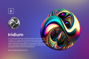 Iridium 50 PNG Abstract Shapes