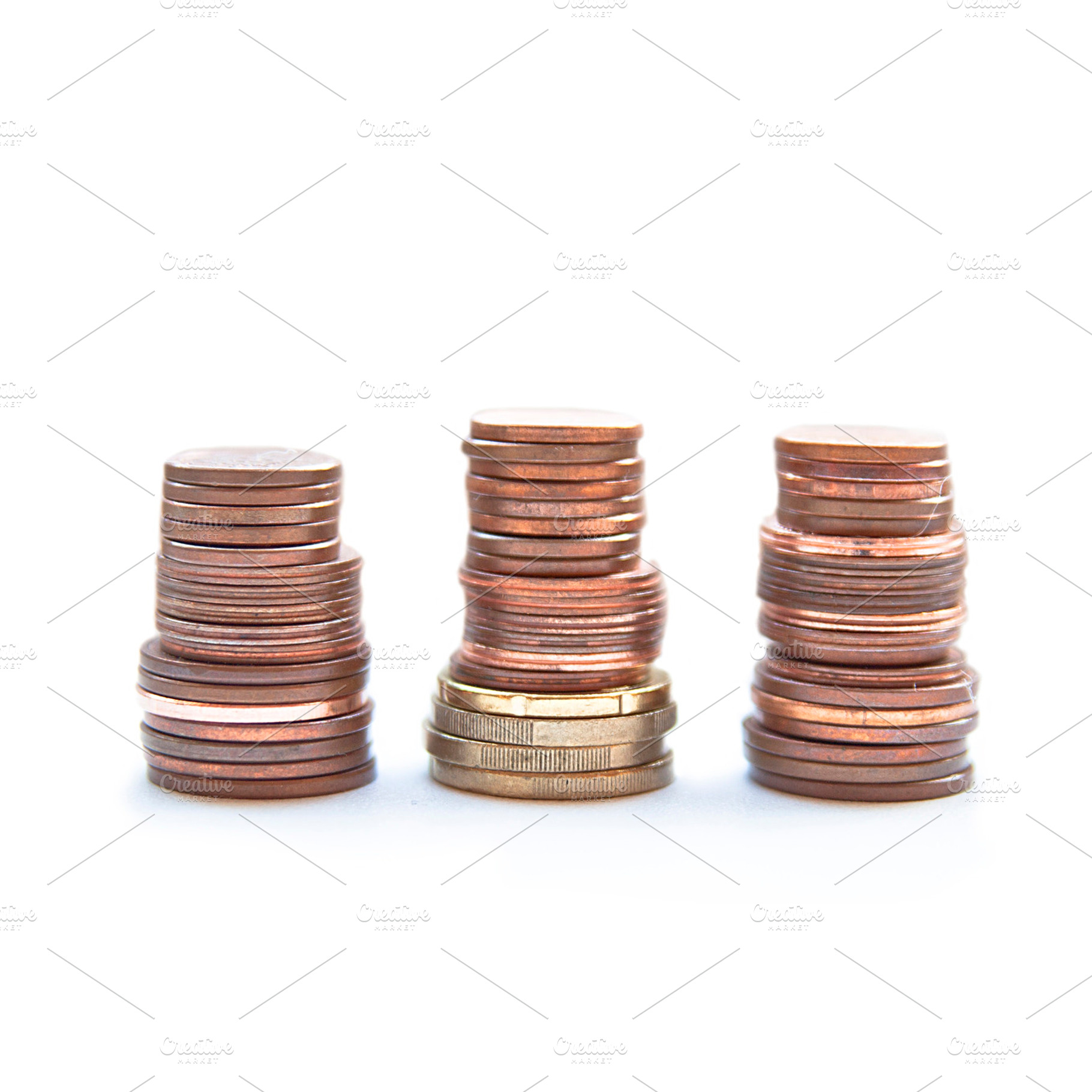 Stack of coins containing coin, coins, and stack, a Business Photo by BonVoyage