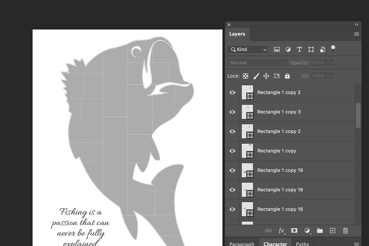 Canva Bass Fish Photo Collage, a Poster Template by AIW SOLUTIONS (Photo 4 of 4)