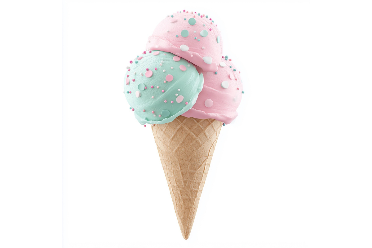 Prompt Whimsical Ice Cream Clipart, a Decorative Illustration by Creative design (Photo 3 of 7)