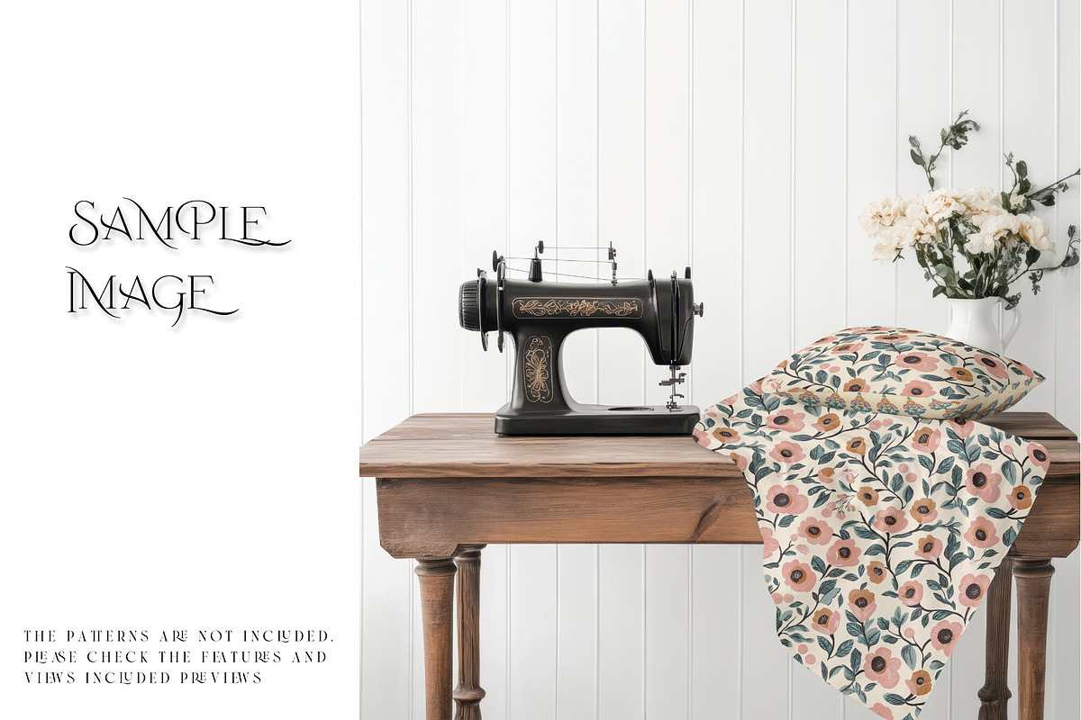 Cotton Cloth Sewing Mockups, a Merchandise Mockup by mock-ups (Photo 7 of 14)