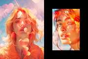 Bokeh Hearts Overlay Poster Effect, a Layer Style Add-On by Design Squad (Thumbnail 2 of 3)