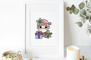 Christmas Groovy Element, an Illustration by HunEyy (Thumbnail 2 of 7)