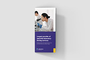 Laboratory Brochure Trifold Template, a Brochure Template by artbart (Thumbnail 2 of 9)