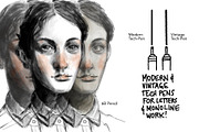 Procreate Vintage Comic Ink Brushes, a Brush Add-On by Ink Gang Boss (Thumbnail 7 of 9)