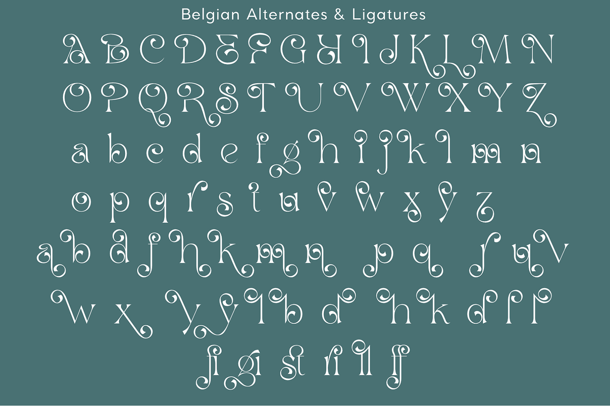 Belgian | Stylish Beautiful Serif, a Serif Font by Sealoung (Photo 16 of 17)