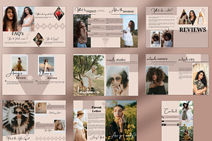 Photoshop Senior Girl Magazine