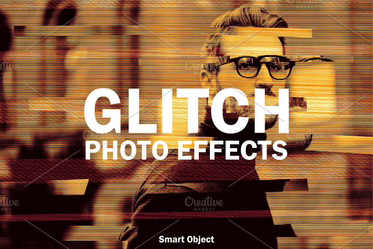Glitch Photo Effect, a Layer Style Add-On by alexdndz (Photo 1 of 2)