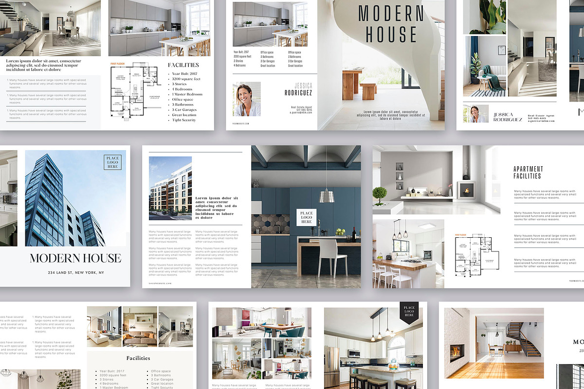Real Estate Flyers & Brochures, a Brochure Template by Kseniia_Design (Photo 13 of 13)