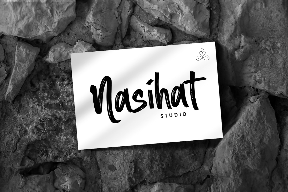 Ramidots - Handbrush Font, a Script Font by Sronstudio (Photo 4 of 14)