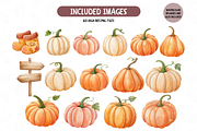Autumn Nursery Animals Clip Art, an Illustration by TatiMockup (Thumbnail 5 of 7)