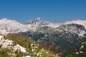 Mountain range Krn in Triglav National Park in Julian Alps, a Nature Photo by Bepslabor
