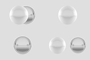 Pin Button Badge Mockup, a Product Mockup by Honnum Graphic Art (Thumbnail 7 of 11)