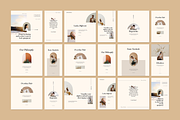 600 Minimalist Instagram Bundle, a Social Media Template by Creatchees.std (Thumbnail 2 of 37)