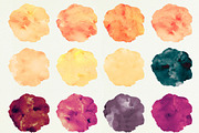 Watercolor Kit Styles + Typeface, a Script Font by JasGraphicTools (Thumbnail 8 of 24)