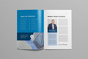 Annual Report | Canva, MS Word, Indd, a Brochure Template by Leaflove (Thumbnail 2 of 10)
