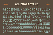 Genida – Funky Typeface, a Sans Serif Font by Craft Supply Co. (Thumbnail 8 of 8)