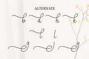 Yesterday | Script Font, a Handwritten Font by Scratchones (Thumbnail 8 of 9)