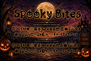 Spooky Bites, a Blackletter Font by Yoga Letter (Thumbnail 10 of 10)