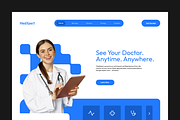 Figma Telemedicine Landing Page, a Templates & Theme by Musara (Thumbnail 2 of 5)